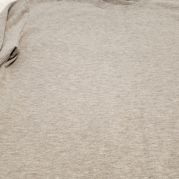 BOGO Free🦋 Revamped Long Heathered Gray Sweatshirt with Zipper Detail - Picture 5 of 12